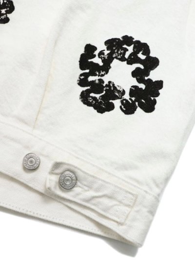 画像5: 【送料無料】DENIM TEARS TYPE-2 ALL OVER WREATH WHITE
