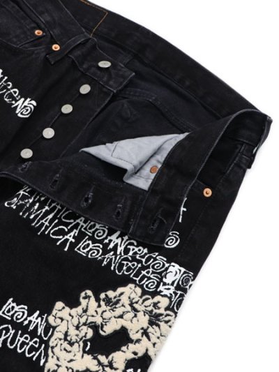 画像4: 【送料無料】DENIM TEARS TTL 501 JEAN BLACK
