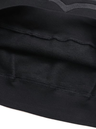 画像5: 【送料無料】WEST WEAR GFL EMBROIDERY LOGO CREWNECK LTD BLK/BLK