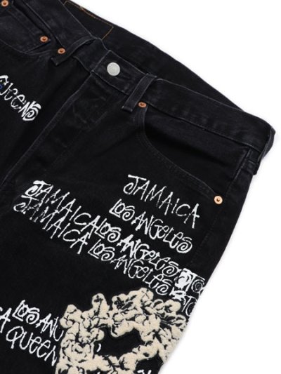 画像3: 【送料無料】DENIM TEARS TTL 501 JEAN BLACK