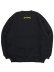 画像2: 【送料無料】WEST WEAR ES EMBROIDERY LOGO CREWNECK BLACK/YEL/SLV (2)
