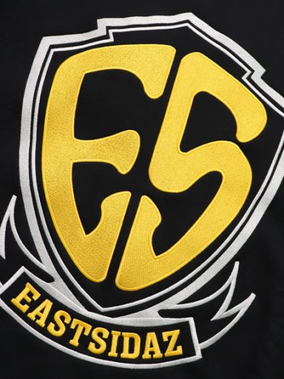 画像3: 【送料無料】WEST WEAR ES EMBROIDERY LOGO CREWNECK BLACK/YEL/SLV