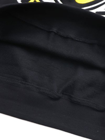 画像5: 【送料無料】WEST WEAR ES EMBROIDERY LOGO CREWNECK BLACK/YEL/SLV