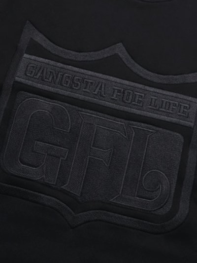 画像3: 【送料無料】WEST WEAR GFL EMBROIDERY LOGO CREWNECK LTD BLK/BLK