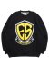 画像1: 【送料無料】WEST WEAR ES EMBROIDERY LOGO CREWNECK BLACK/YEL/SLV (1)