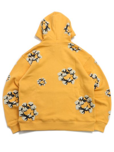 画像2: 【送料無料】DENIM TEARS CACTUS WREATH HOODIE YELLOW