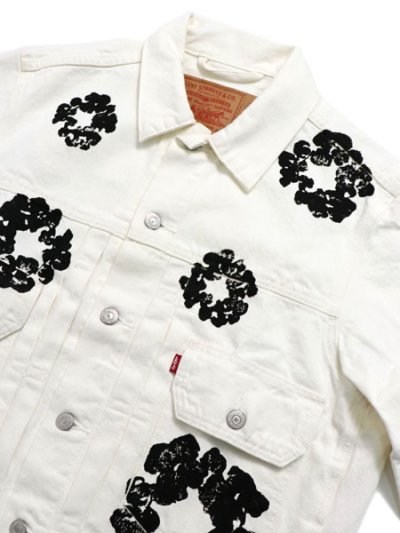 画像3: 【送料無料】DENIM TEARS TYPE-2 ALL OVER WREATH WHITE