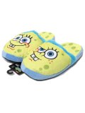 ODD SOX SPONGEBOB FUZZY SLIPPERS