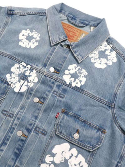 画像3: 【送料無料】DENIM TEARS TYPE-2 ALL OVER WREATH LIGHT WASH
