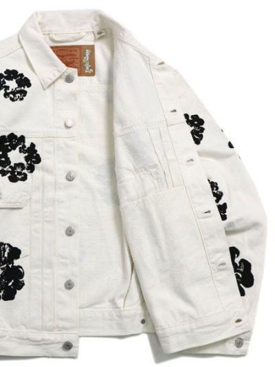 画像6: 【送料無料】DENIM TEARS TYPE-2 ALL OVER WREATH WHITE