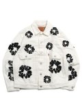 【送料無料】DENIM TEARS TYPE-2 ALL OVER WREATH WHITE