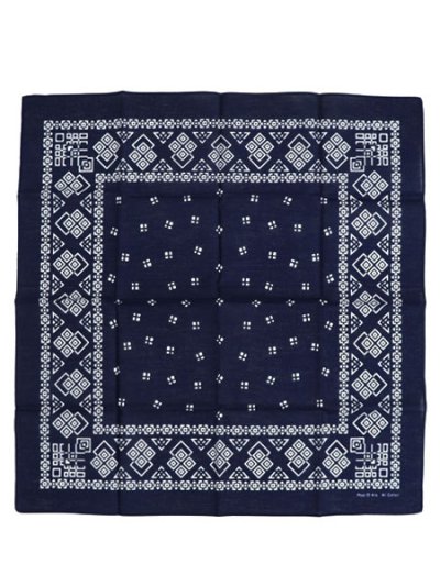 画像2: POST OʼALLS DIA POST BANDANA HANKIE-DIA NAVY