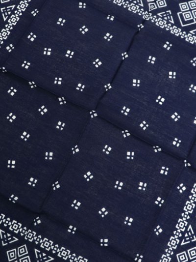画像3: POST OʼALLS DIA POST BANDANA HANKIE-DIA NAVY