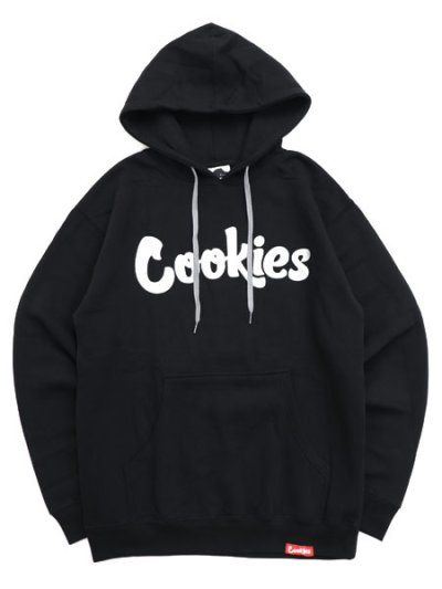 画像1: 【送料無料】COOKIES CLOTHING ORIGINAL MINT FLEECE HOODIE BLK/SILVER