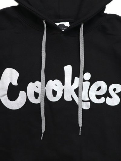 画像3: 【送料無料】COOKIES CLOTHING ORIGINAL MINT FLEECE HOODIE BLK/SILVER