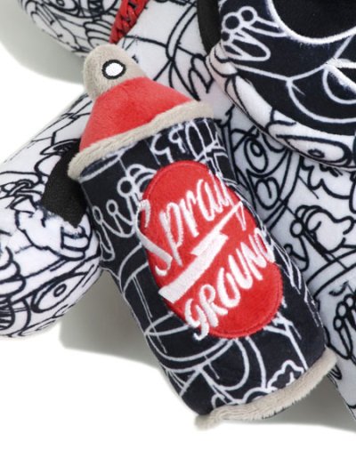 画像5: 【送料無料】SPRAYGROUND DRIPPY DOODLE BEAR 16inch