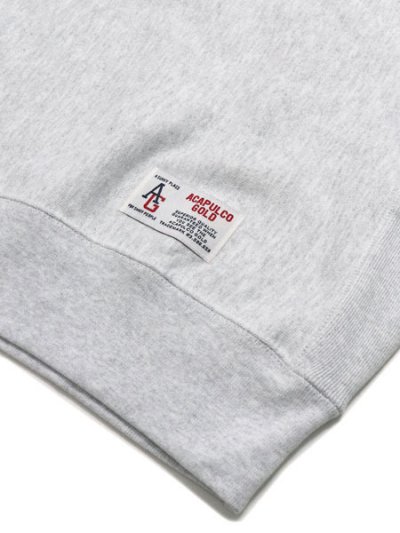 画像4: 【送料無料】ACAPULCO GOLD ARCH LOGO CREWNECK SWEATSHIRT SILVER GREY