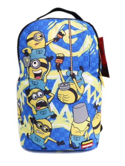 画像1: 【送料無料】SPRAYGROUND MINION BANANA MAYHEM BACKPACK