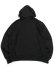 画像2: 【送料無料】ACAPULCO GOLD ARCH LOGO HOODED SWEATSHIRT BLACK (2)