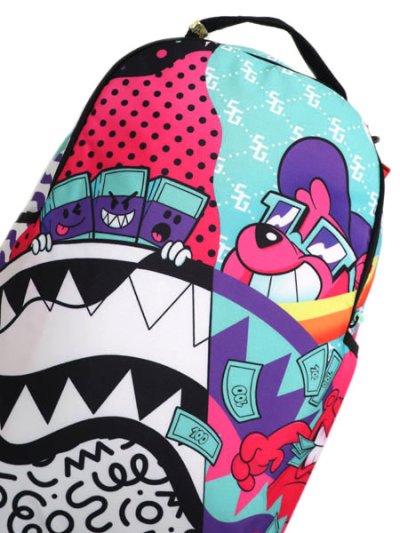 画像5: 【送料無料】SPRAYGROUND STREET ART COLLAGE BACKPACK