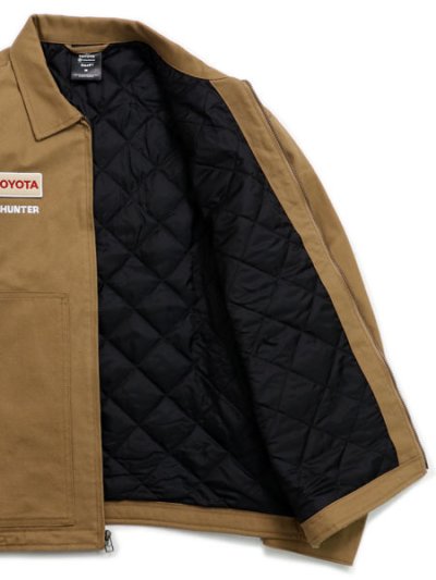 画像7: 【送料無料】HUF TOYOTA TRAILHUNTER WORK JACKET BROWN