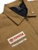 画像4: 【送料無料】HUF TOYOTA TRAILHUNTER WORK JACKET BROWN (4)
