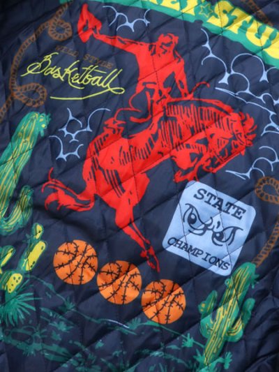 画像6: 【送料無料】MARKET MARKET OLD WEST VARSITY JACKET NAVY/SALSA