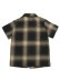 画像2: 【KIDS】CALTOP KIDS FL PLAID S/S SHIRT BROWN/KHAKI (2)