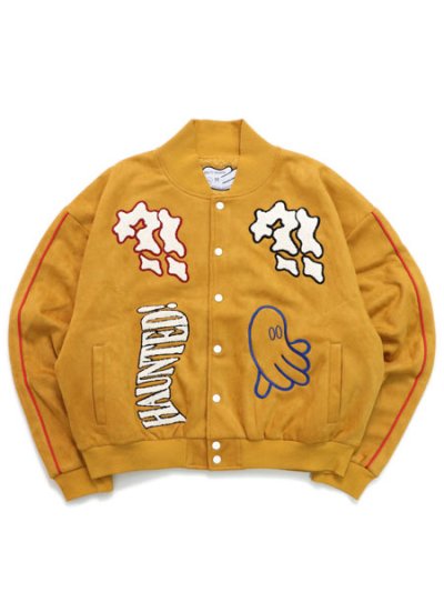 画像1: 【送料無料】WNTD APPAREL VARSITY BOMBER JACKET