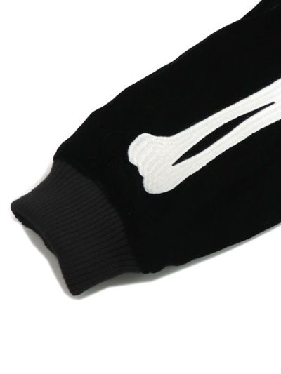 画像7: 【送料無料】VANSON VELOURS JACKET BLACK/WHITE