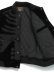 画像6: 【送料無料】VANSON VELOURS JACKET BLACK/BLACK (6)