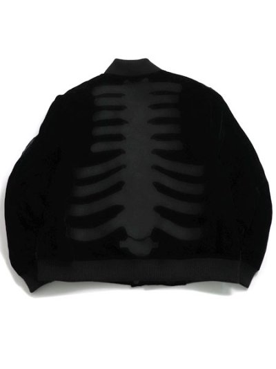 画像2: 【送料無料】VANSON VELOURS JACKET BLACK/BLACK