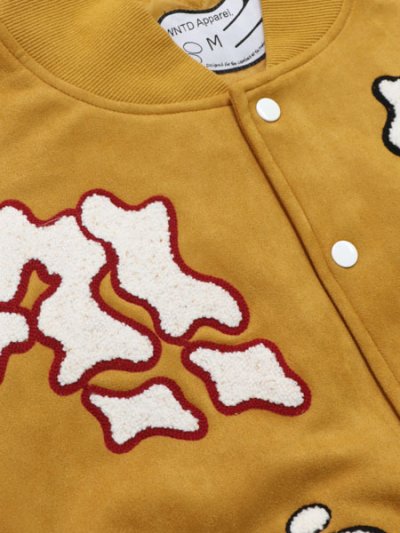 画像3: 【送料無料】WNTD APPAREL VARSITY BOMBER JACKET