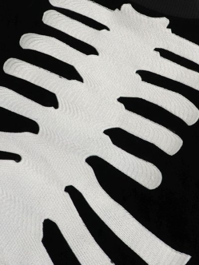 画像5: 【送料無料】VANSON VELOURS JACKET BLACK/WHITE