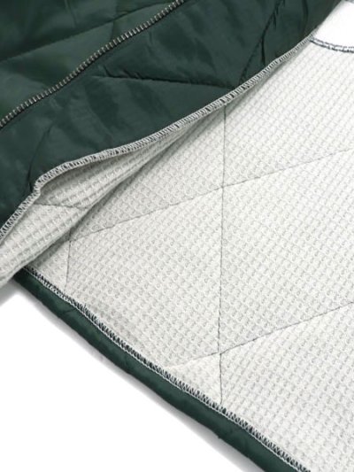 画像6: 【送料無料】HUF MICKEY QUILTED WORK JACKET FOREST GREEN