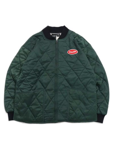 画像2: 【送料無料】HUF MICKEY QUILTED WORK JACKET FOREST GREEN