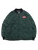 画像2: 【送料無料】HUF MICKEY QUILTED WORK JACKET FOREST GREEN (2)