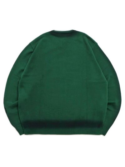 画像2: 【送料無料】HUF MICKEY SPRAY CREWNECK SWEATER FOREST GRN
