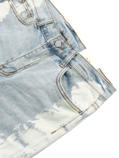 画像3: 【送料無料】mnml X409 RHINESTONE SKINNY DENIM BLUE