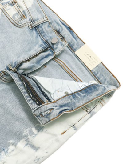 画像4: 【送料無料】mnml X409 RHINESTONE SKINNY DENIM BLUE