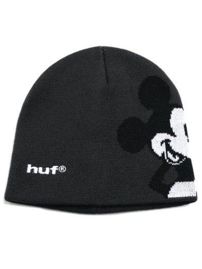 画像1: HUF MICKEY SKULL BEANIE
