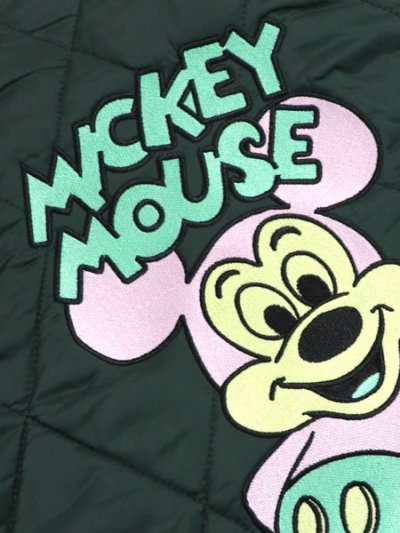 画像4: 【送料無料】HUF MICKEY QUILTED WORK JACKET FOREST GREEN