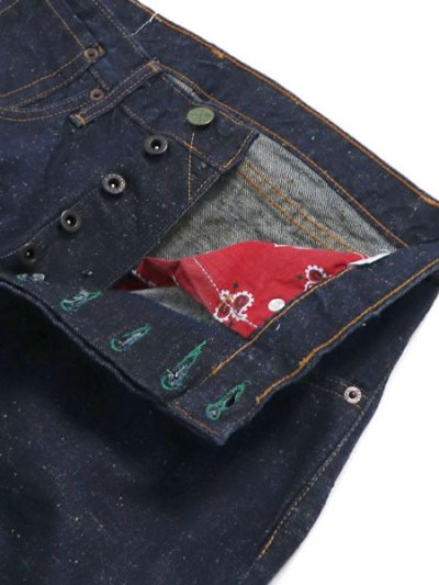 画像4: 【MEGA SALE】LEFT FIELD US JEANS WHITE OAK