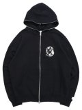 【送料無料】BILLIONAIRE BOYS CLUB BB ZIP HELMET ZIP FRONT HOODIE BLACK