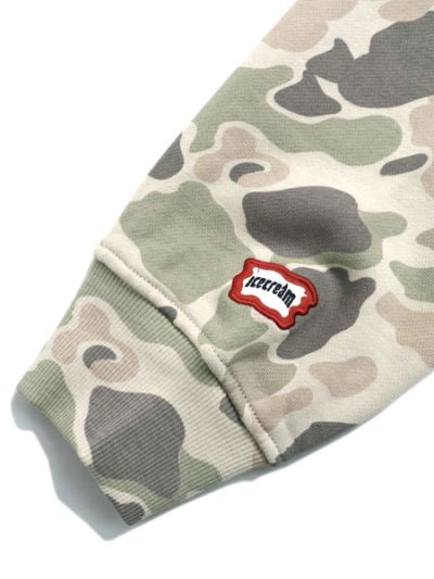画像7: 【送料無料】ICECREAM DUCK ZIP FRONT HOODIE CAMO