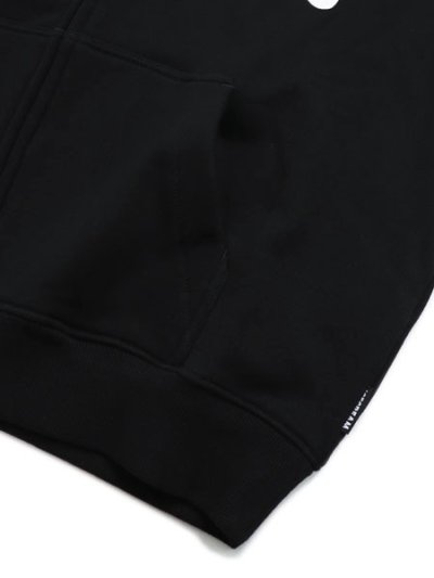 画像5: 【送料無料】ICECREAM ZIPPY ZIP FRONT HOODIE BLACK