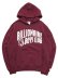 画像1: 【送料無料】BILLIONAIRE BOYS CLUB BB CURVE HOODIE RHODODENDRON (1)