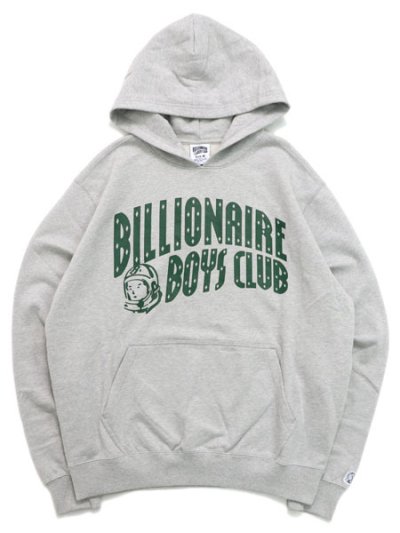 画像1: 【送料無料】BILLIONAIRE BOYS CLUB BB CURVE HOODIE H.GREY