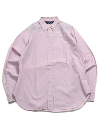 画像1: 【MEGA SALE】LEFT FIELD PIN STRIPE SHIRTS