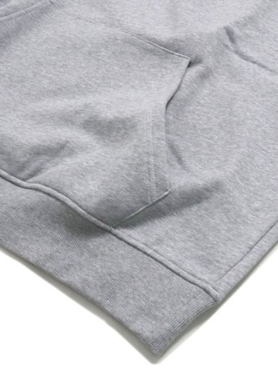 画像4: 【MEGA SALE】CITY LAB PULLOVER FLEECE HOODIE-HEATHER GREY
